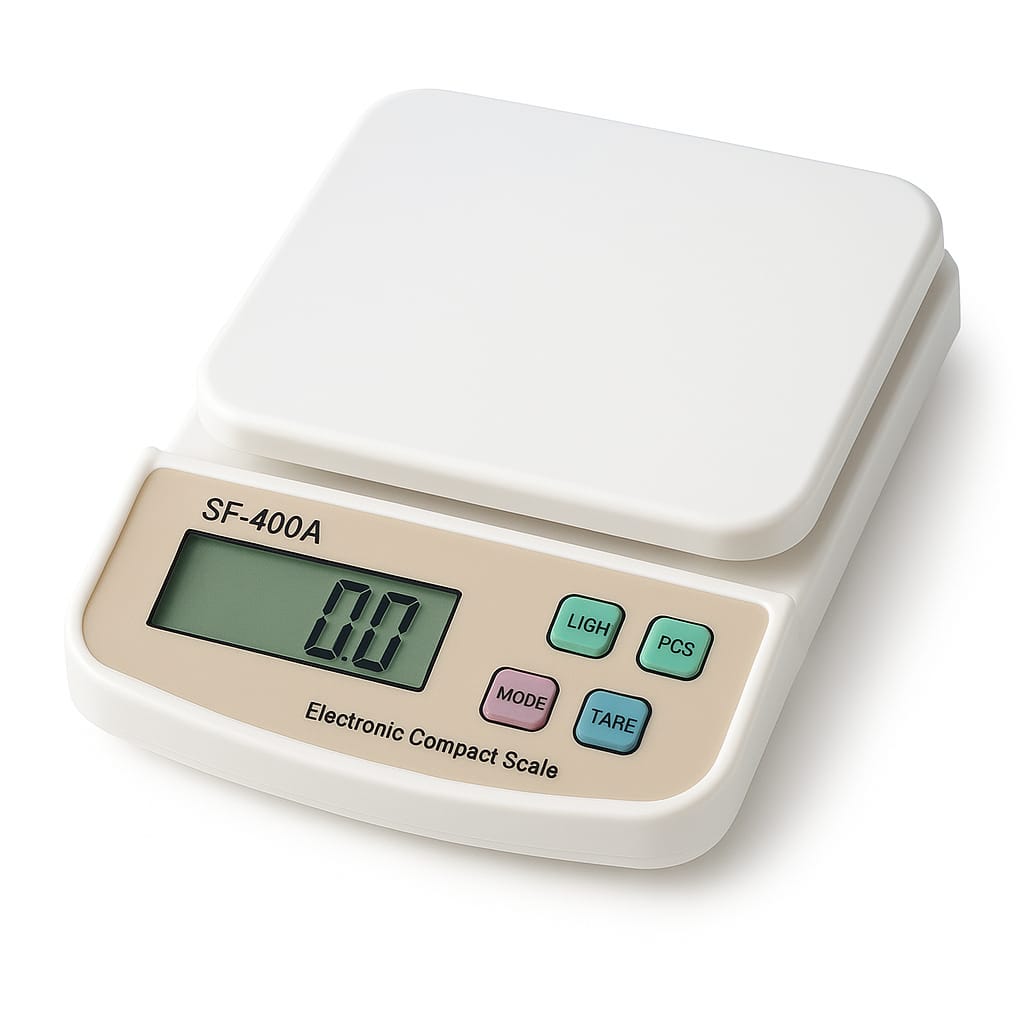 SF400A Digital Weight Scale – Compact Electronic Weighing Machine for Retail, Office, and Parcel Use (10Kg Capacity)