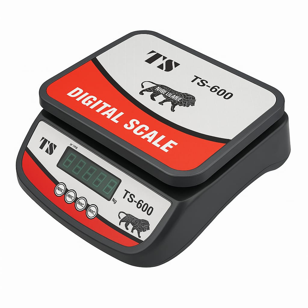 TS-600 Electronic Digital Scale | Accurate Weight Measurement | Industrial & Commercial Use